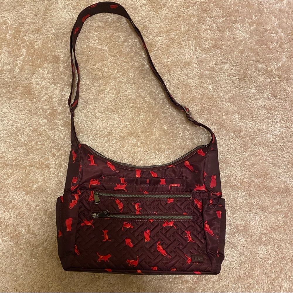 Lug Camper SE in Cats Orchid EUC